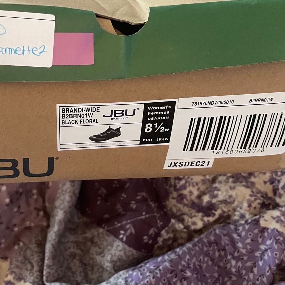 JBU Black and Blue Women's Sneakers​​ - Picture 2 of 5